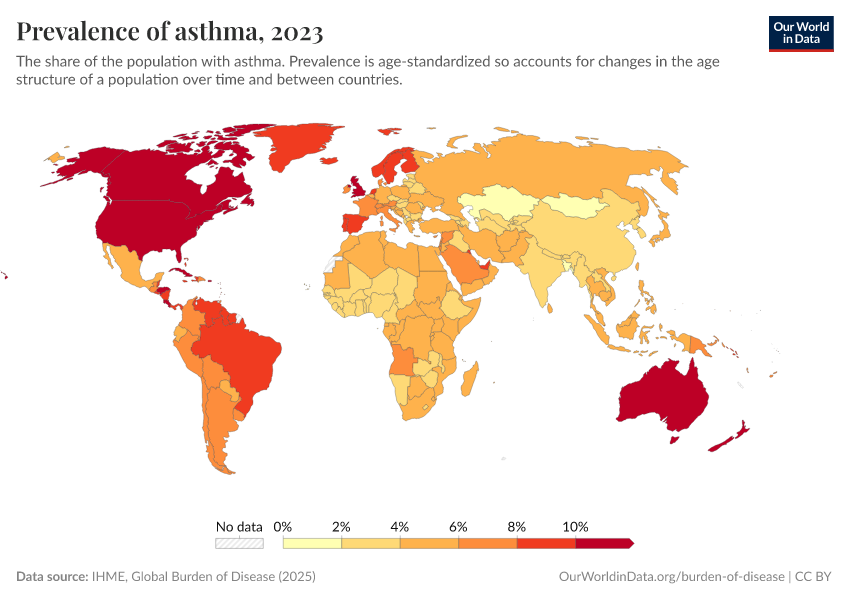 A thumbnail of the "Prevalence of asthma" chart