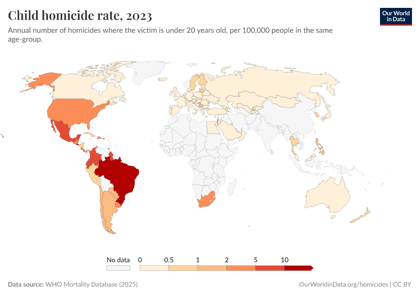 A thumbnail of the "Child homicide rate" chart