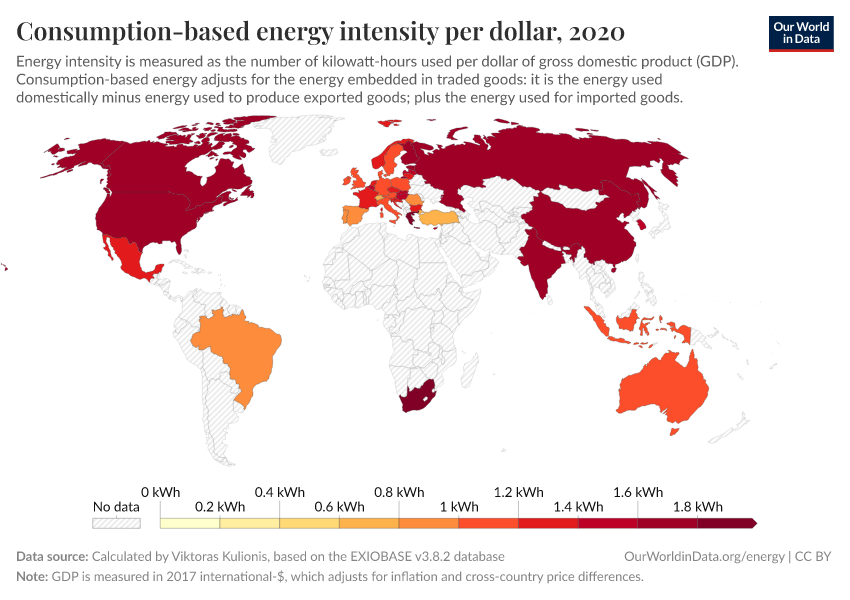 A thumbnail of the "Consumption-based energy intensity per dollar" chart