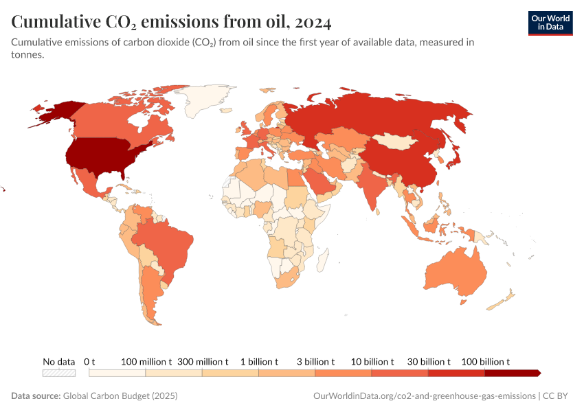 A thumbnail of the "Cumulative CO₂ emissions from oil" chart