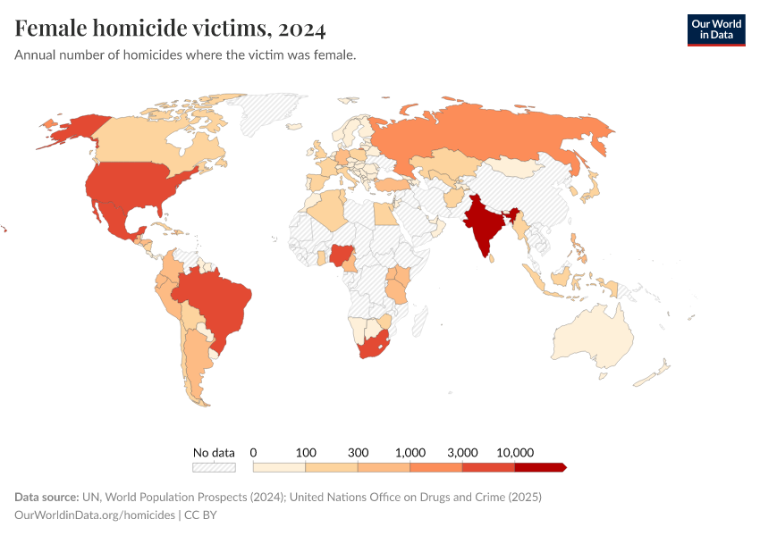 A thumbnail of the "Female homicide victims" chart