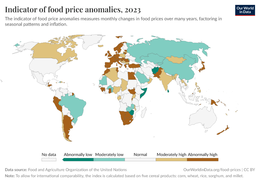 A thumbnail of the "Indicator of food price anomalies" chart