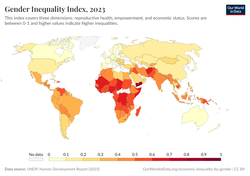 A thumbnail of the "Gender Inequality Index" chart