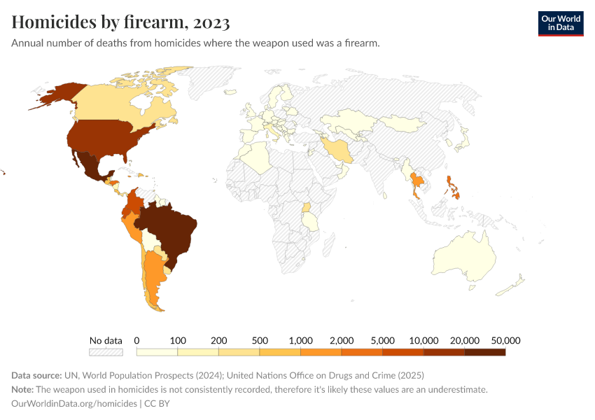 A thumbnail of the "Homicides by firearm" chart