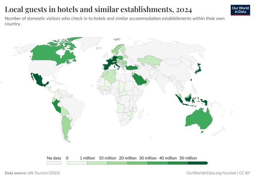 A thumbnail of the "Local guests in hotels and similar establishments" chart
