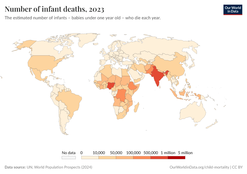 A thumbnail of the "Number of infant deaths" chart