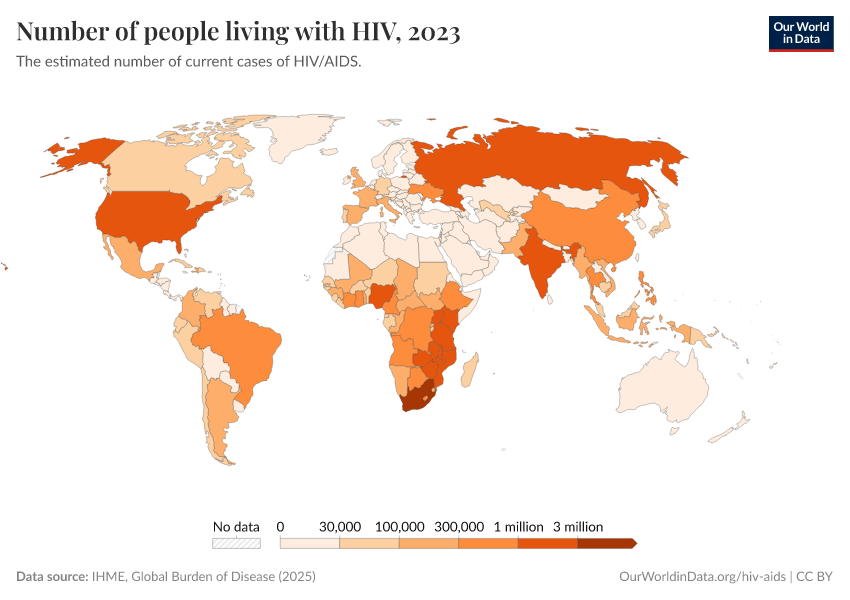 A thumbnail of the "Number of people living with HIV" chart