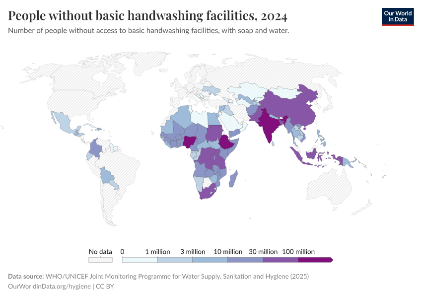 A thumbnail of the "People without basic handwashing facilities" chart