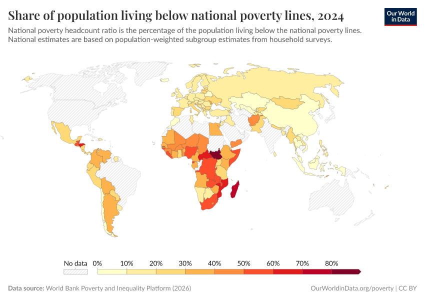 A thumbnail of the "Share of population living below national poverty lines" chart