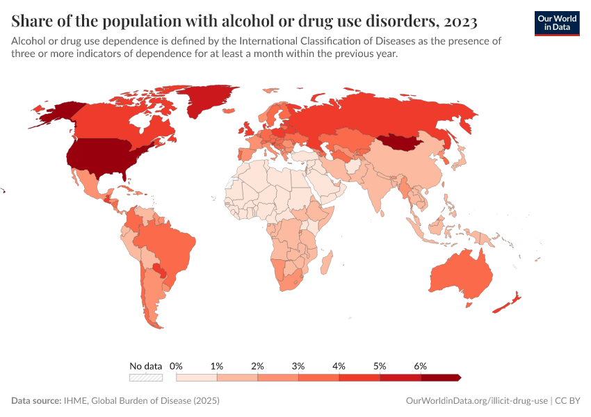 A thumbnail of the "Share of the population with alcohol or drug use disorders" chart