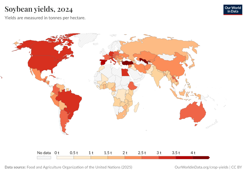 A thumbnail of the "Soybean yields" chart